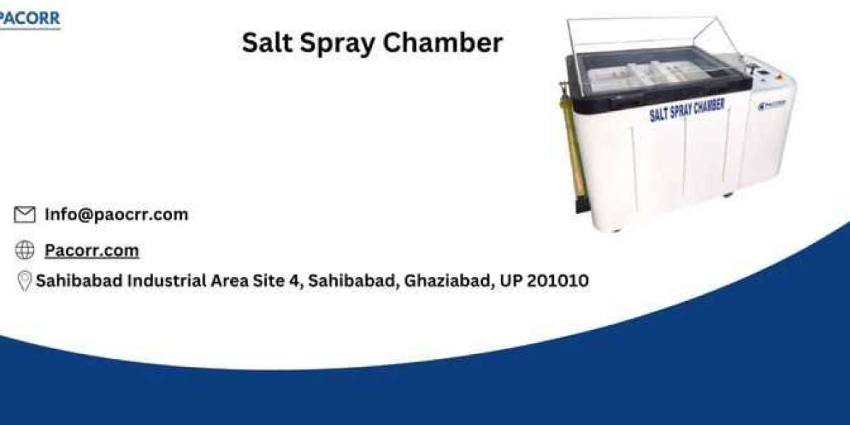Ensuring Durability with Salt Spray Chamber