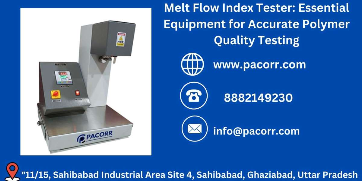 Pacorr.com’s Melt Flow Index Tester: Unmatched Accuracy in Melt Flow Rate Testing for Plastic and Polymer Products