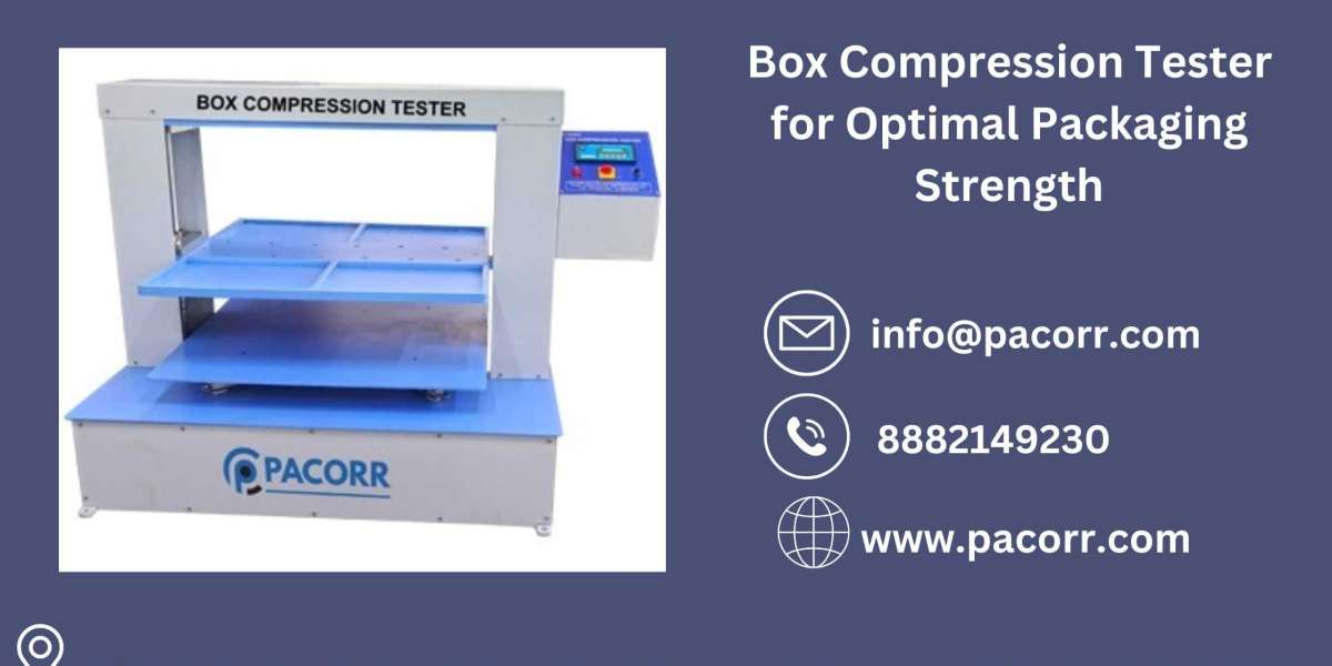 Understanding the Benefits of Using Pacorr’s Box Compression Tester in the Packaging Industry